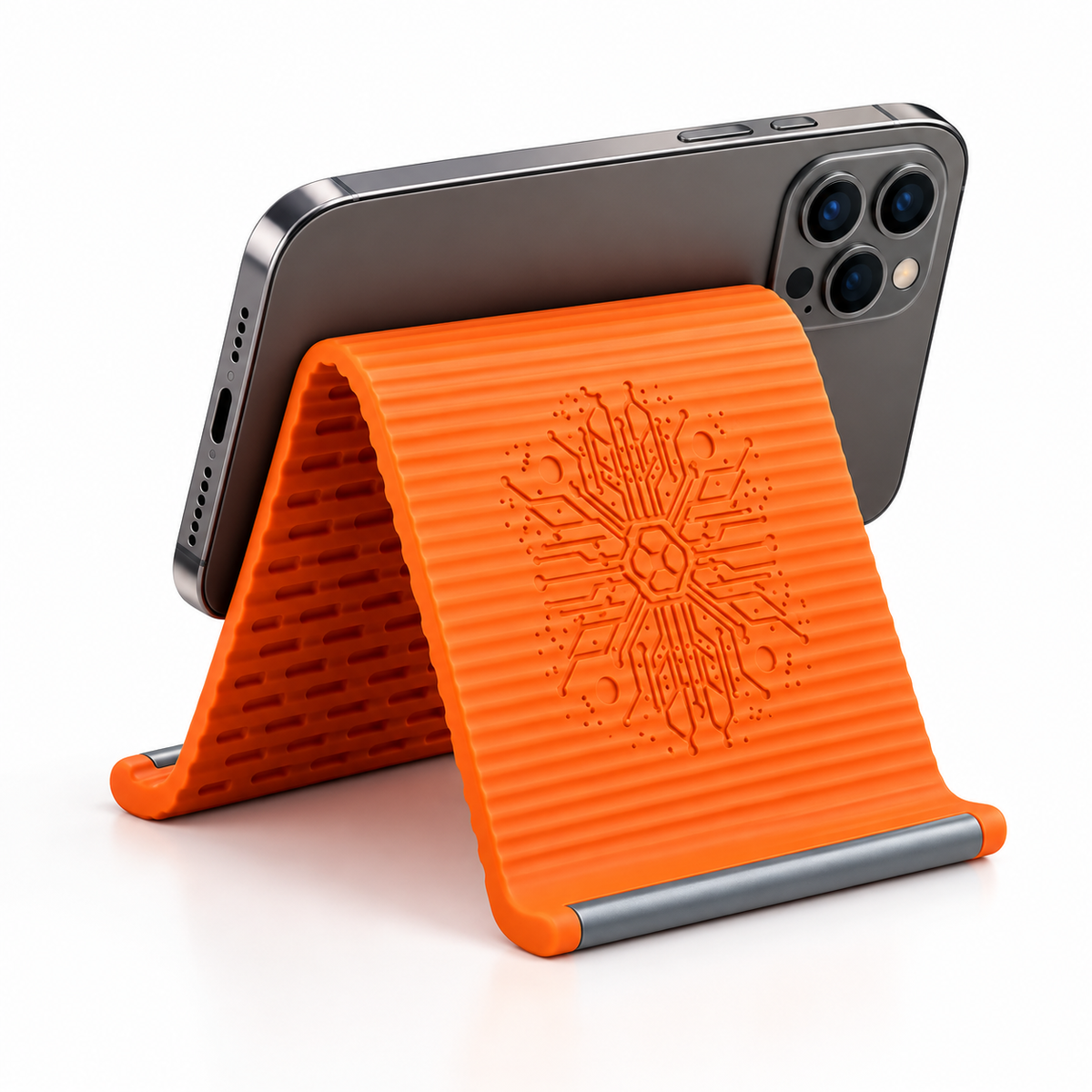 Flexible silicon Phone holder stand,
