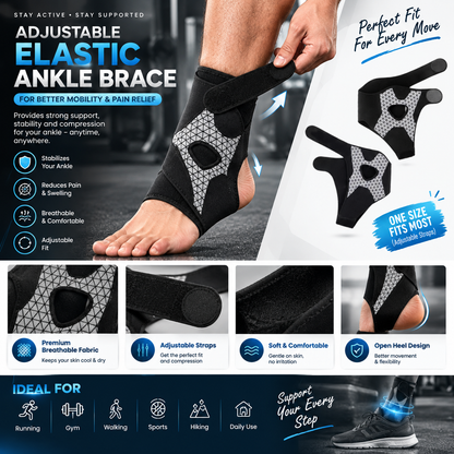 Adjustable Elastic Ankle Brace