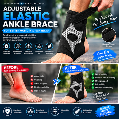 Adjustable Elastic Ankle Brace