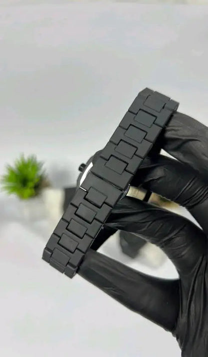 Black Arabic Aura Watch